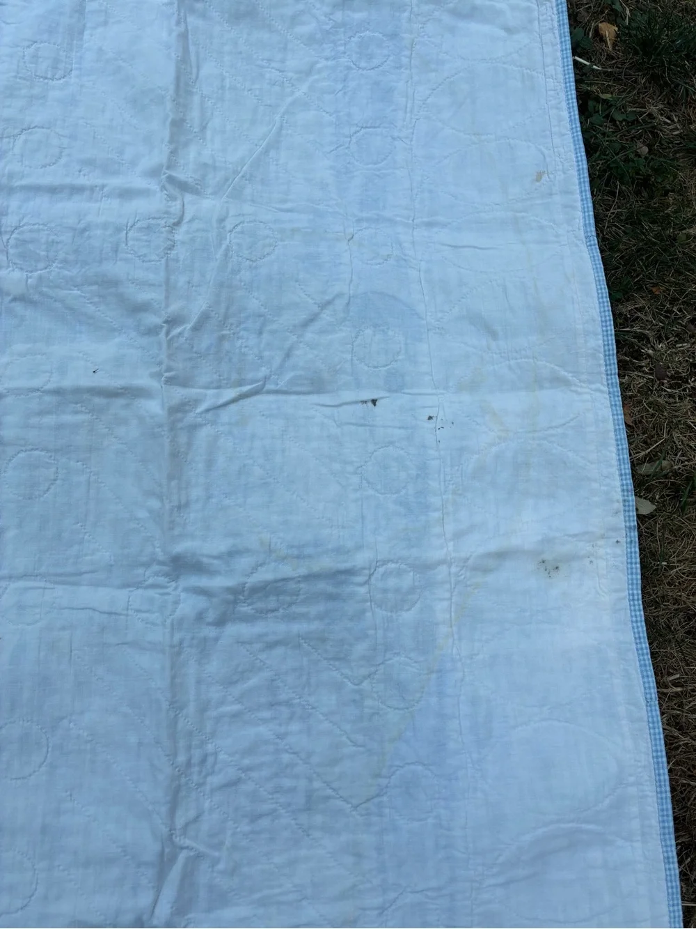 Antique quilt Mayflower